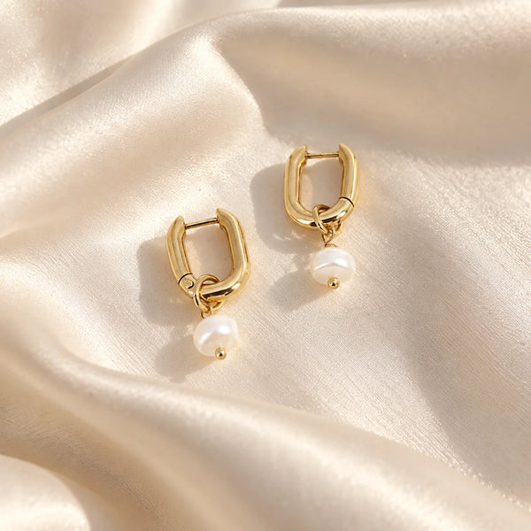 NACRE - Boucles d'oreilles
