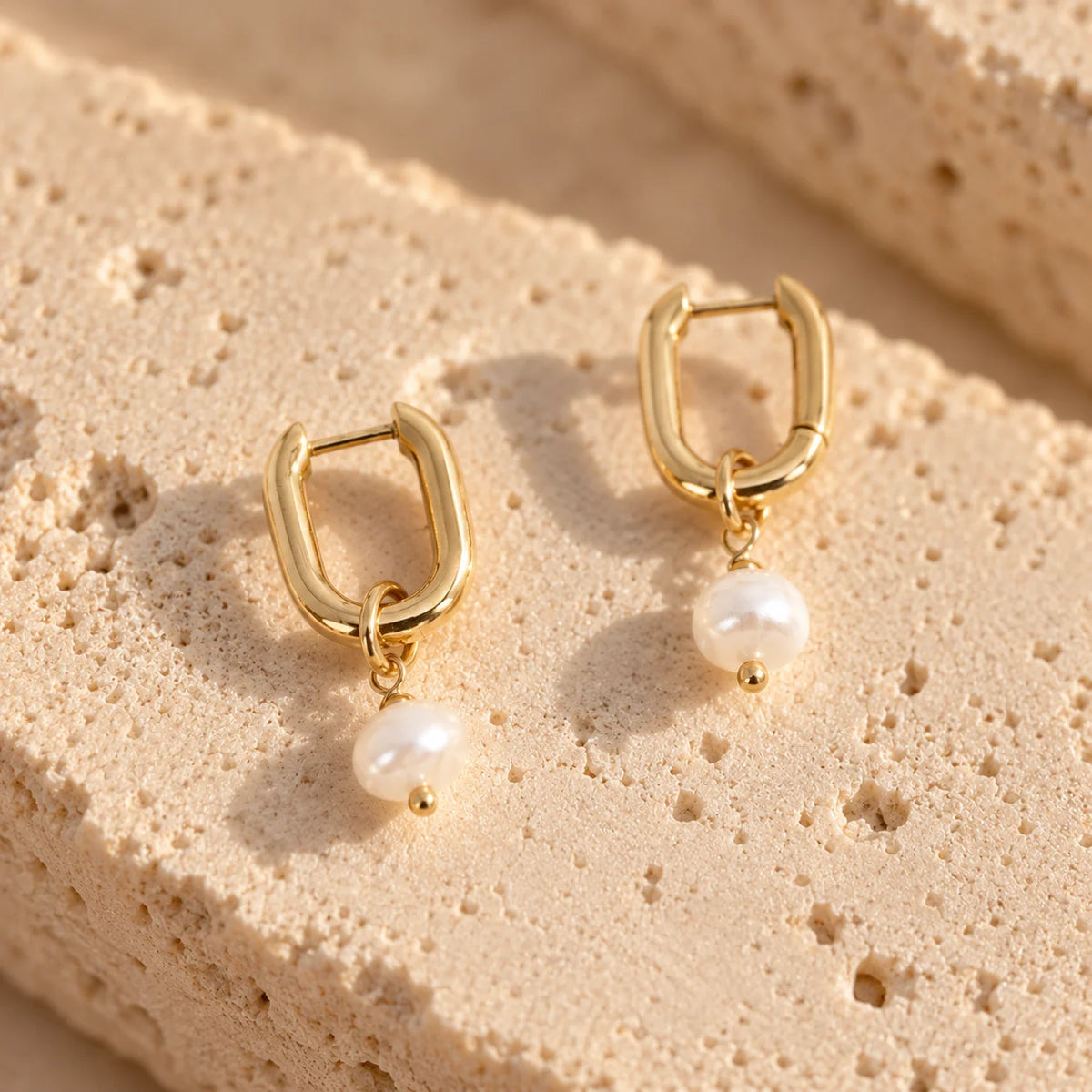 NACRE - Boucles d'oreilles