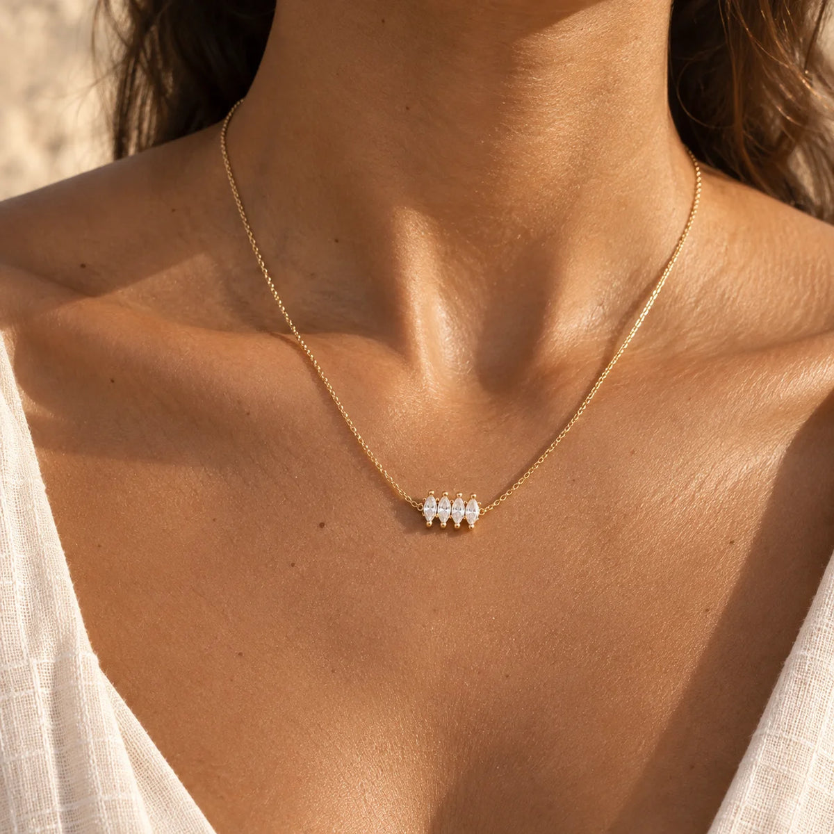 NEROLI IVOIR - Collier