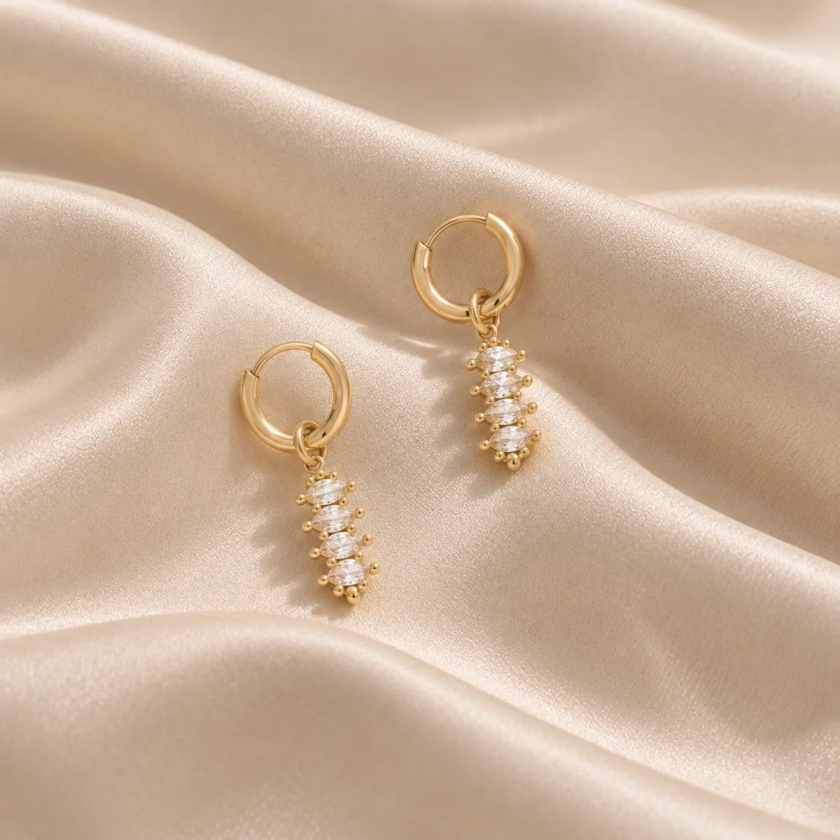 NEROLI IVOIR - Boucles d'oreilles