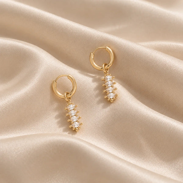 NEROLI IVOIR - Boucles d'oreilles